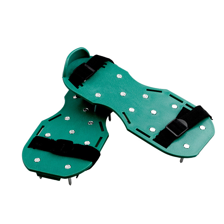 Garden grass loosening soil 4.2CM grass spiked shoes, lawn inflatable loosening soil shoes, self-leveling epoxy garden tools Item Picture
