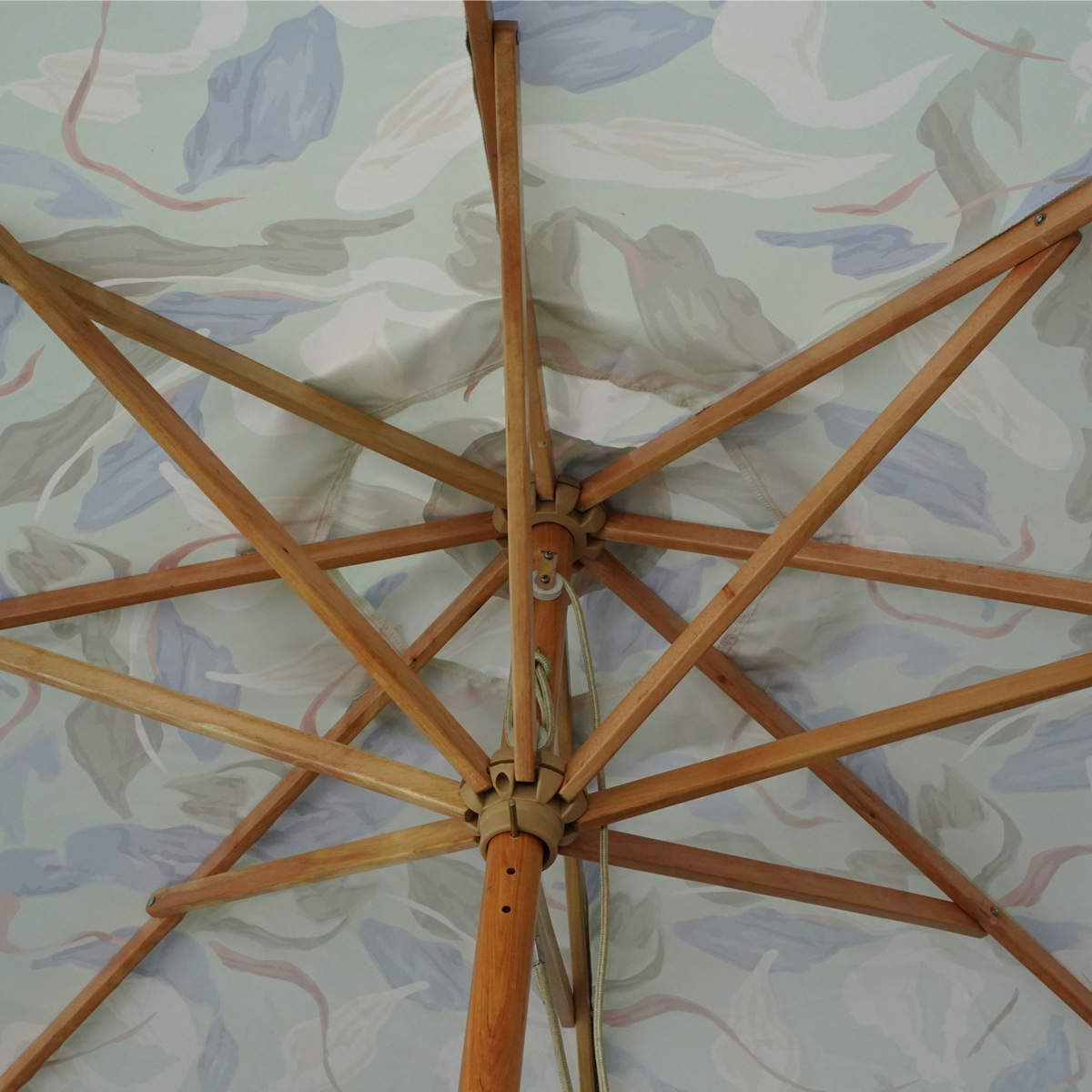 跨境沙滩遮阳伞大伞户外流苏庭院伞花园露台太阳伞大型海滩中柱伞细节图