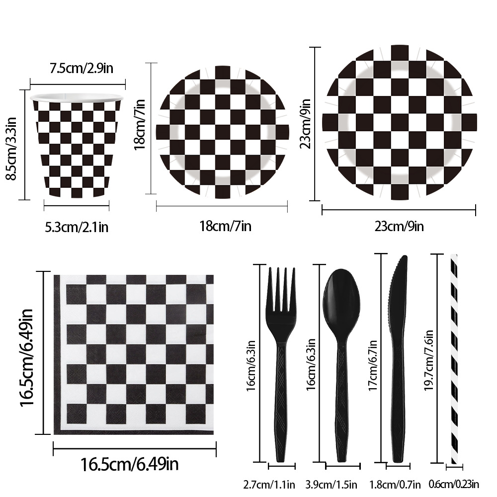 一次性餐具/一次性点心盘/环保一次性餐具/一次性餐具套装/纸杯纸盘产品图