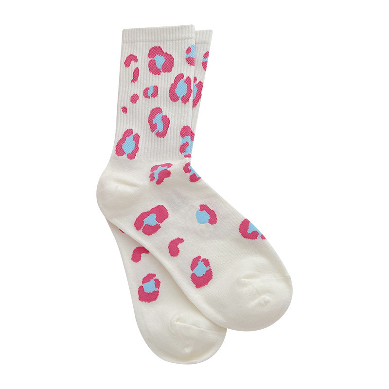 Amor calcetines rosa calcetines mujer ins maré versátil primavera otoño día lindos personalidad outwear deportivo medias verano Item Picture