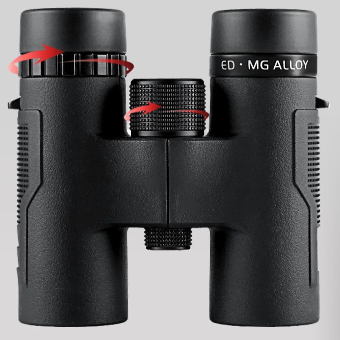 Shengtu Outdoor binoculars L0843L1043ED lens magnesium alloy body waterproof and anti-slip binoculars Item Picture