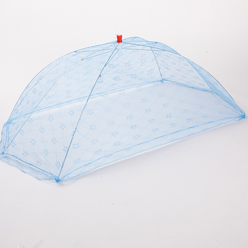 跨境婴儿蚊帐罩菜罩式免安装便携式婴童防蚊伞式可折叠蚊帐批发