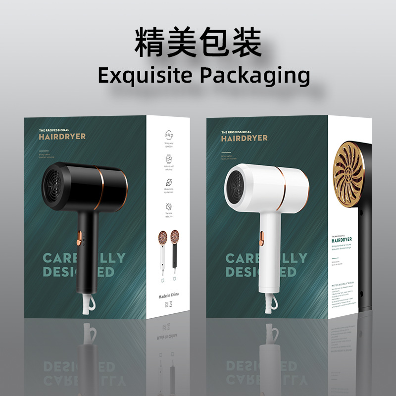 Cross-border new model hair dryer, household dormitory small power cold and hot hair dryer, blue light hair dryer manufacturer wholesale gift M142 Specification image