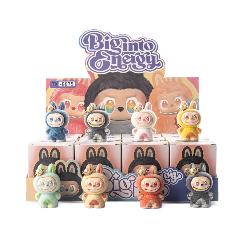 Crown flocked decorative items, trendy plush toys, children's toys wholesale, blind bags and blind boxes Item Picture