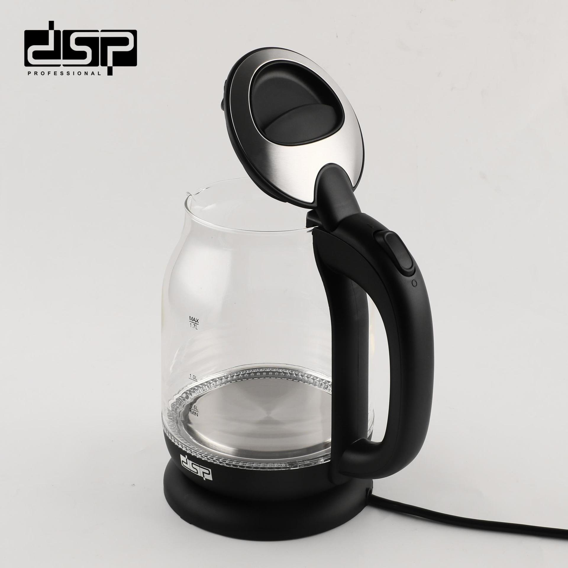 DSP/丹松电热水壶家用玻璃烧水壶1.7L大容量自动断电开水壶KK1265细节图