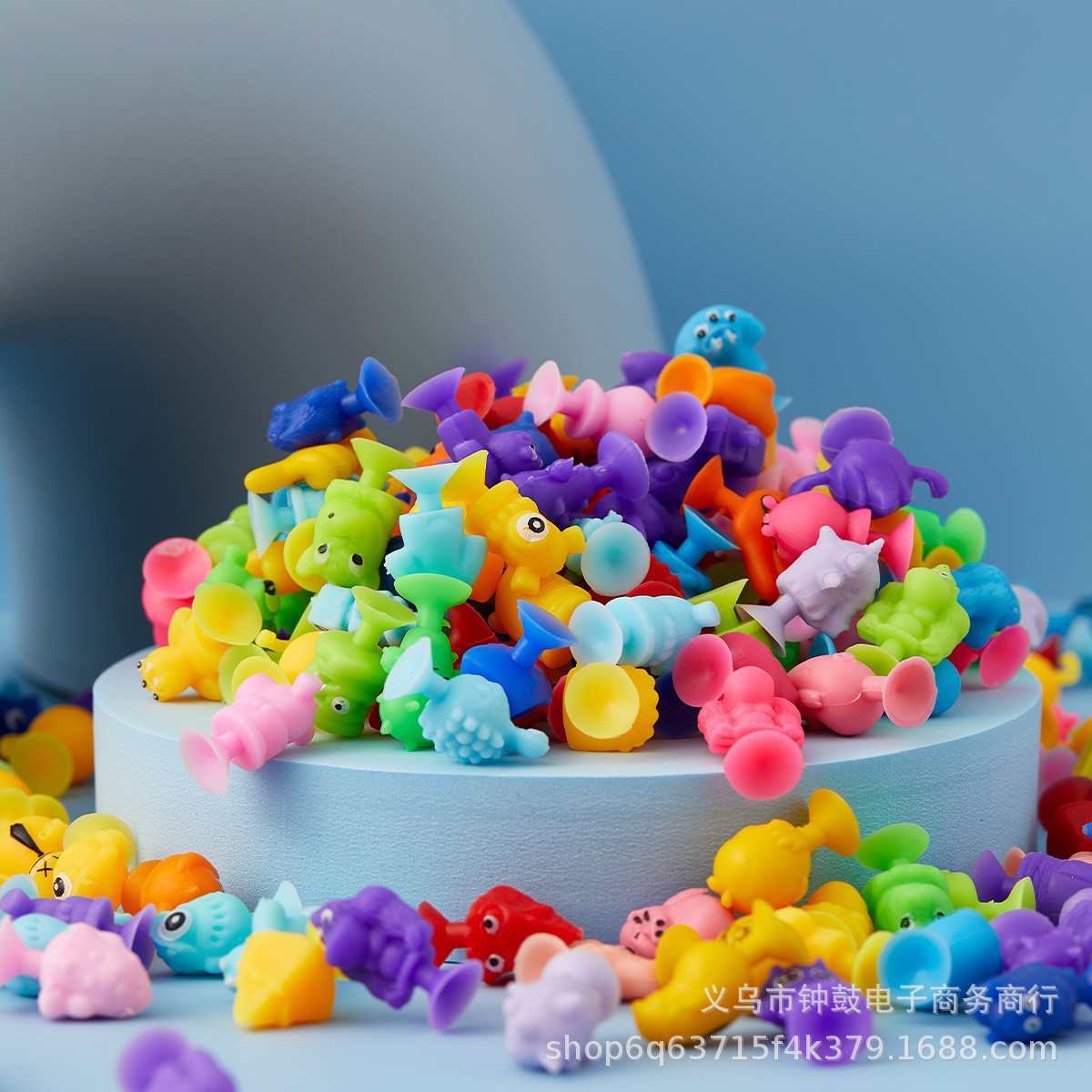 Food accessories, toy dolls, toy egg dolls, accessories, simulated suction cups, animal dolls, suction fun, sticky fun toys details Picture