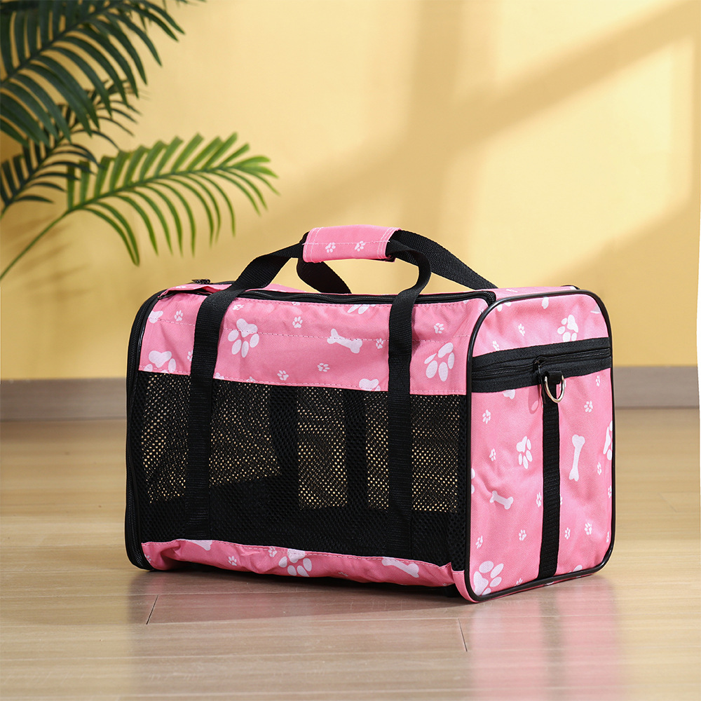 Rongka Pet Cross-border Pet Outing Single-shoulder hand-held Cat Bag, Large Capacity Breathable Pet Bag, Crossbody Cat Bag, Portable Cat Bag Specification image