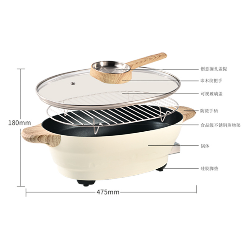 家电/不锈钢盆加厚白底实物图