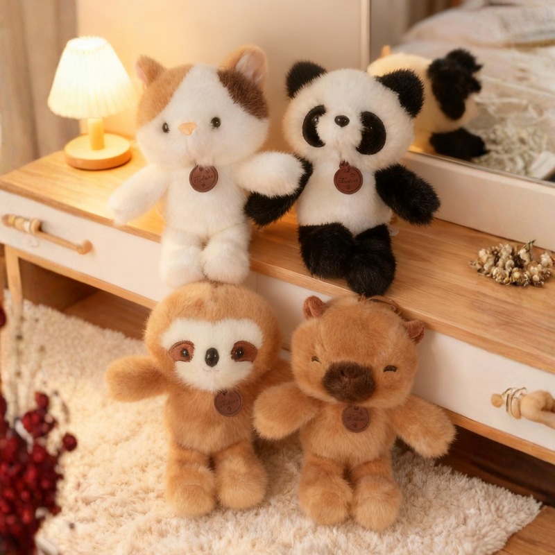 Palm Treasure dolls, plush toys, figurines, small pendants, bear bed dolls, pandas, rabbits, little pigs, monkeys details Picture