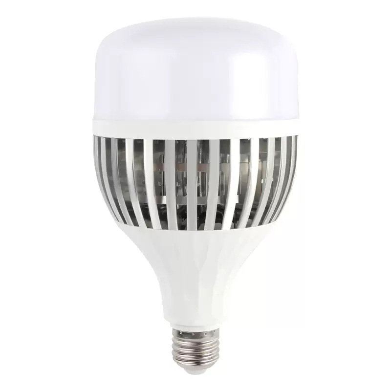 led bulb e27 screw socket household fin factory lighting lamp light source workshop energy-saving bulb industrial lighting Item Picture