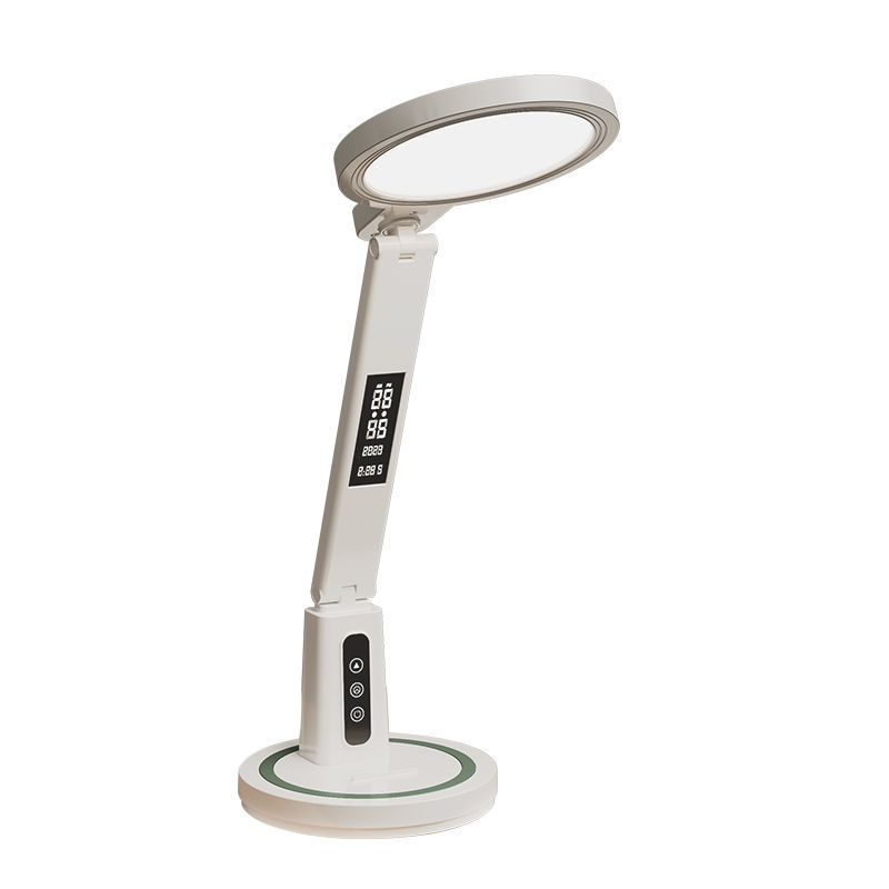 Eye-protecting desk lamp, a dual-purpose foldable led reading lamp for students' study, bedside lamp for dormitories, desk lamp Item Picture