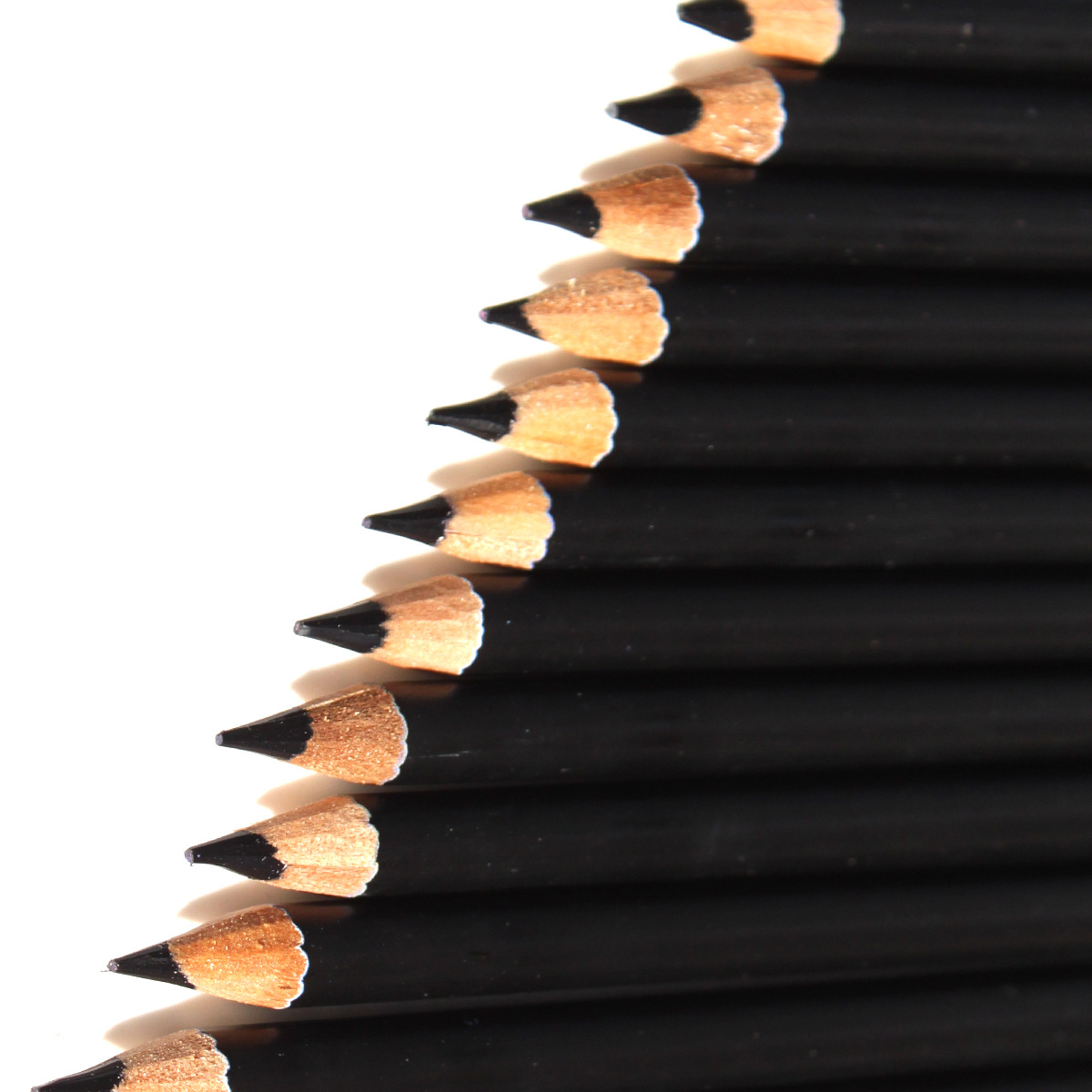 外贸跨境眼线笔棕色黑色不易晕染眼部彩妆防水防汗持久批发白底实物图