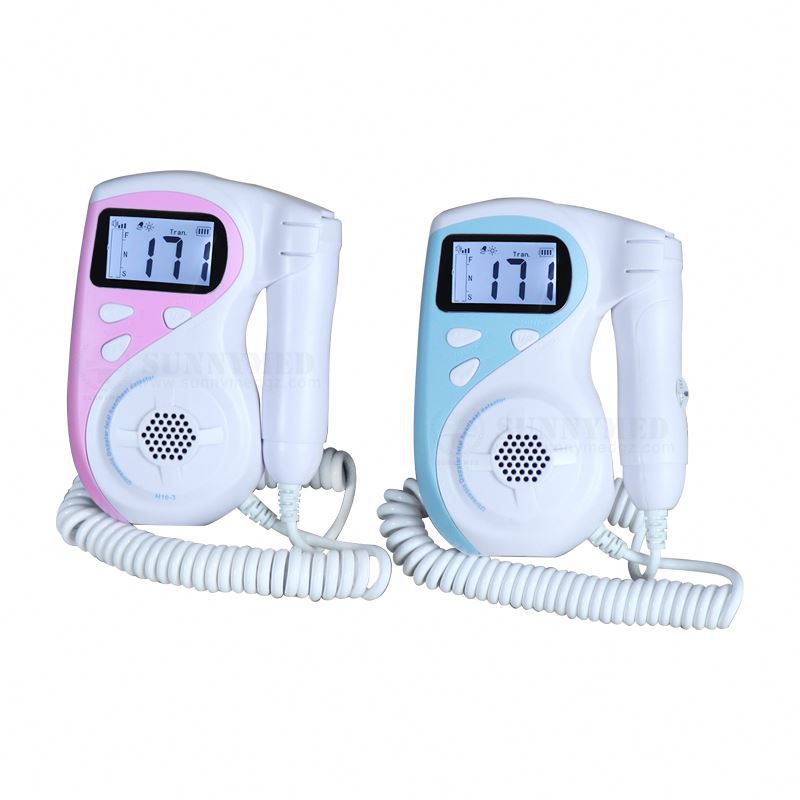Cross-border exclusive H103 handheld fetal heart rate monitor, home Doppler for pregnant women, heart rate detector details Picture