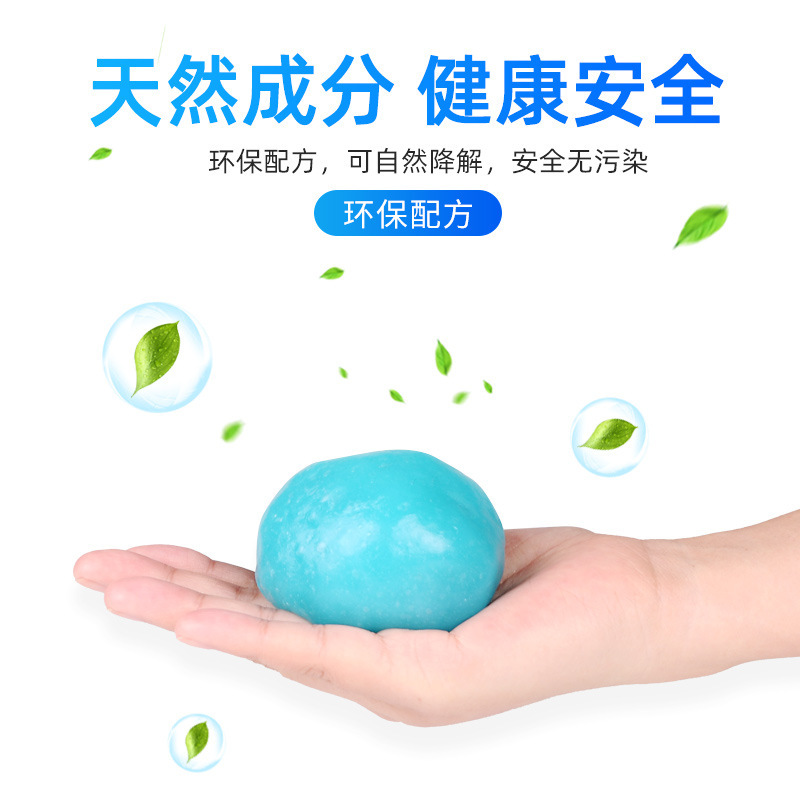 Wholesale of car cleaning soft rubber, multi-functional dust removal black technology, computer keyboard, car interior crevices and dead corners cleaning magic tool Specification image