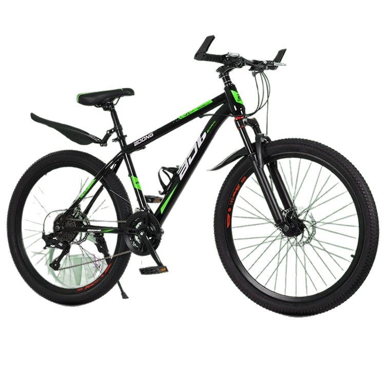 26-inch mountain bike, multi-speed mountain bike, front and rear dual disc brakes, off-road bike, 24-inch 21-speed bicycle Item Picture