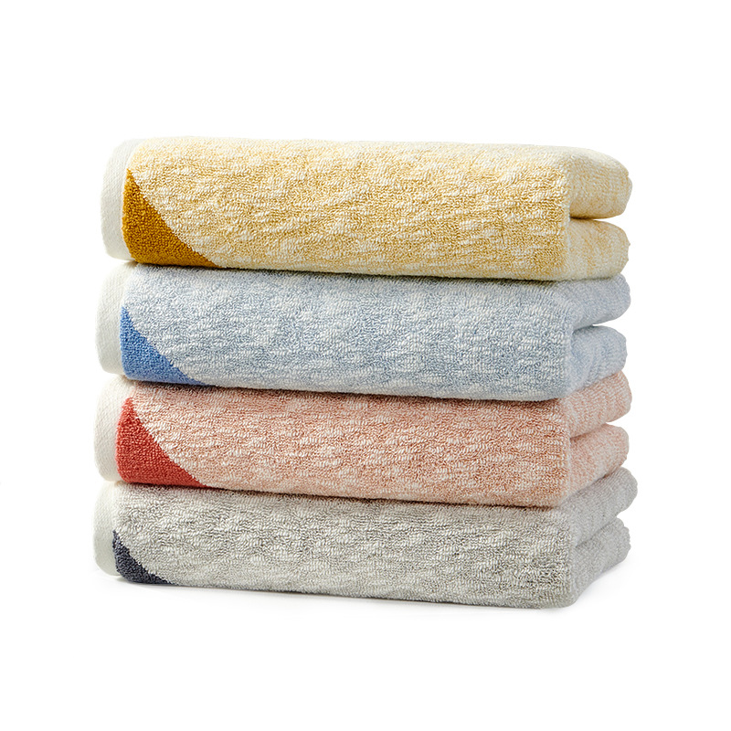 Jieyu Fanxing bamboo joint yarn design is fashionable, thickened, and has increased water absorption. It offers high cost performance and is not prone to shedding. Wholesale towels Item Picture