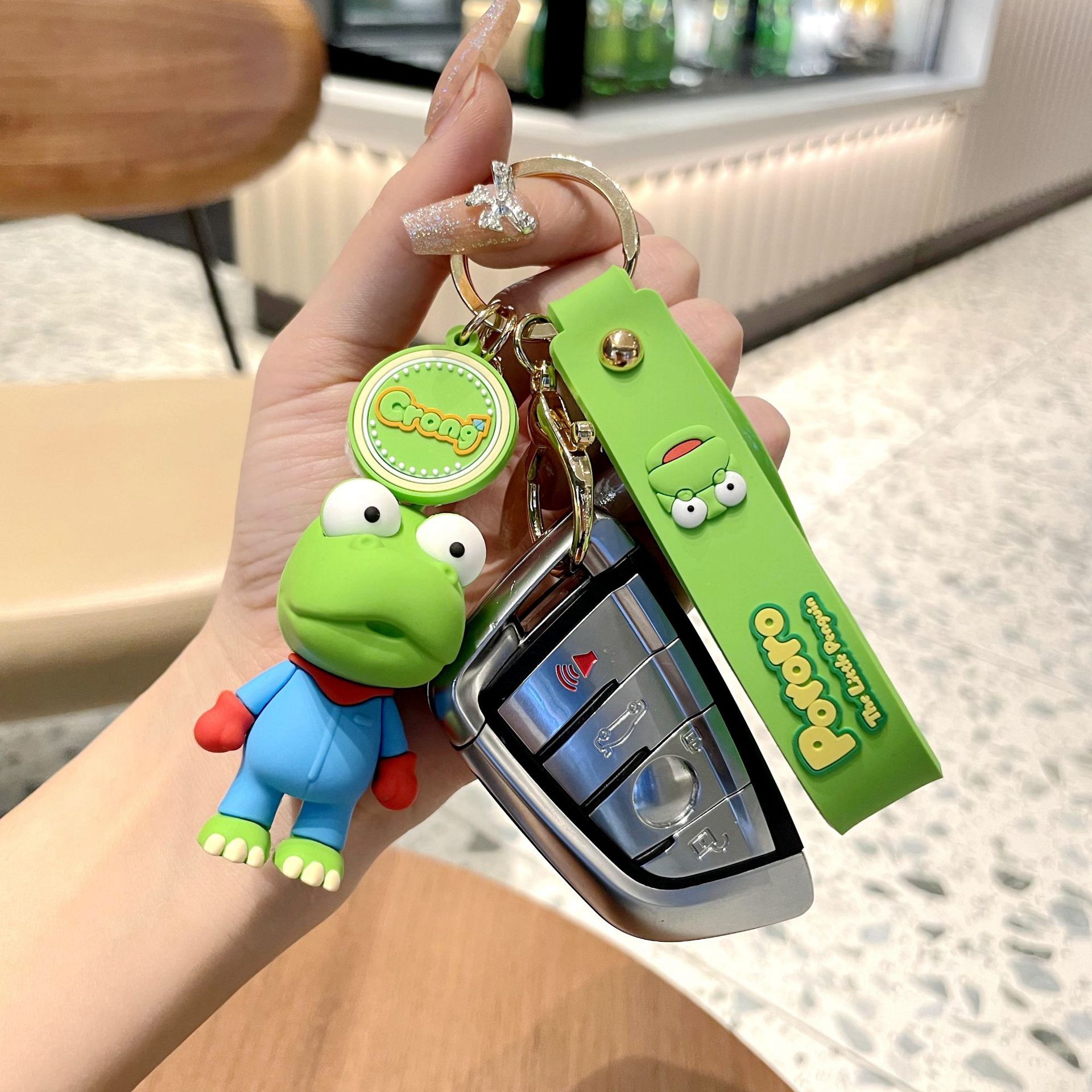 Wholesale of genuine creative Bolele cute cartoon dolls, keychains, couple schoolbags, small pendants, and popular online gifts details Picture