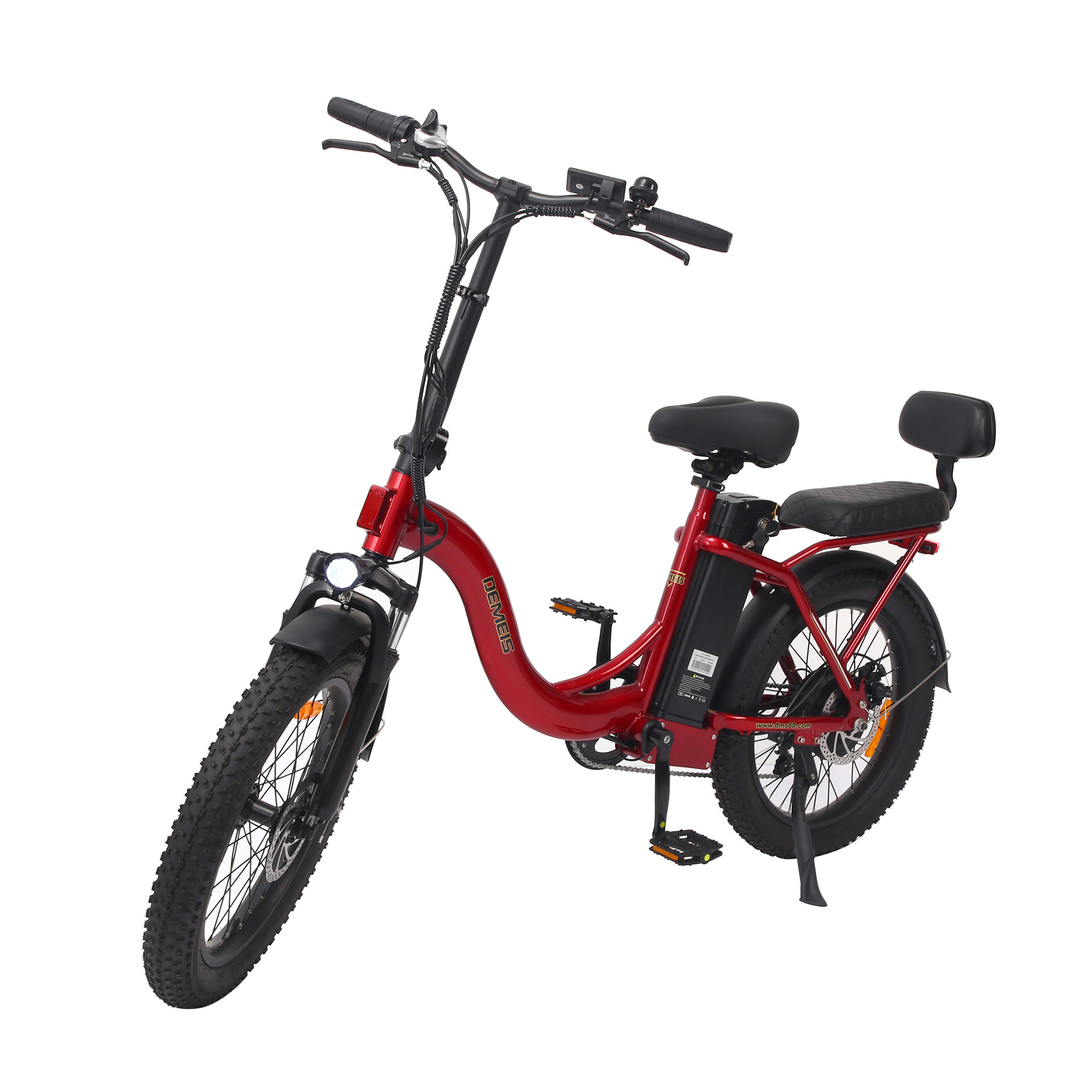 Wholesale of 20-inch small electric bicycles directly supplied by the manufacturer for daily travel, two-seater commuter vehicles, and foldable substitute vehicles Item Picture