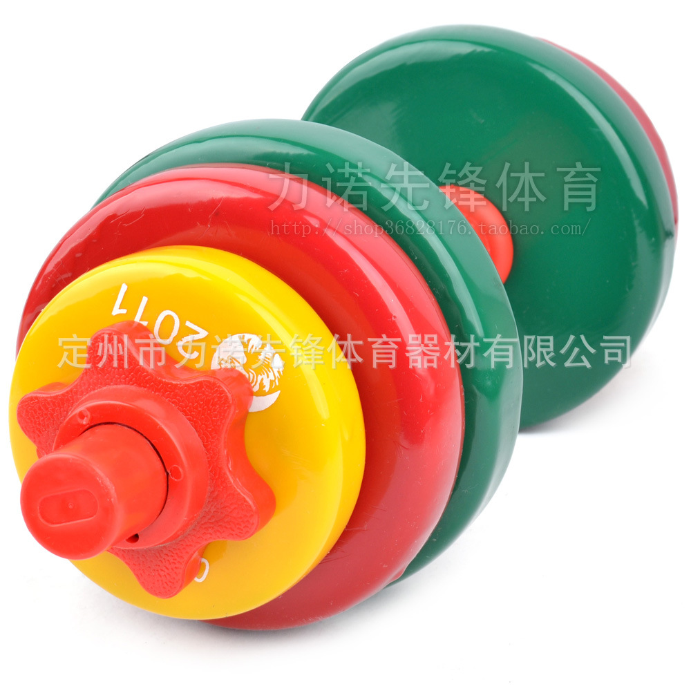 Colorful plastic-coated dumbbells for men's home fitness, adjustable dumbbells for arm muscle training, wholesale new models from the manufacturer details Picture