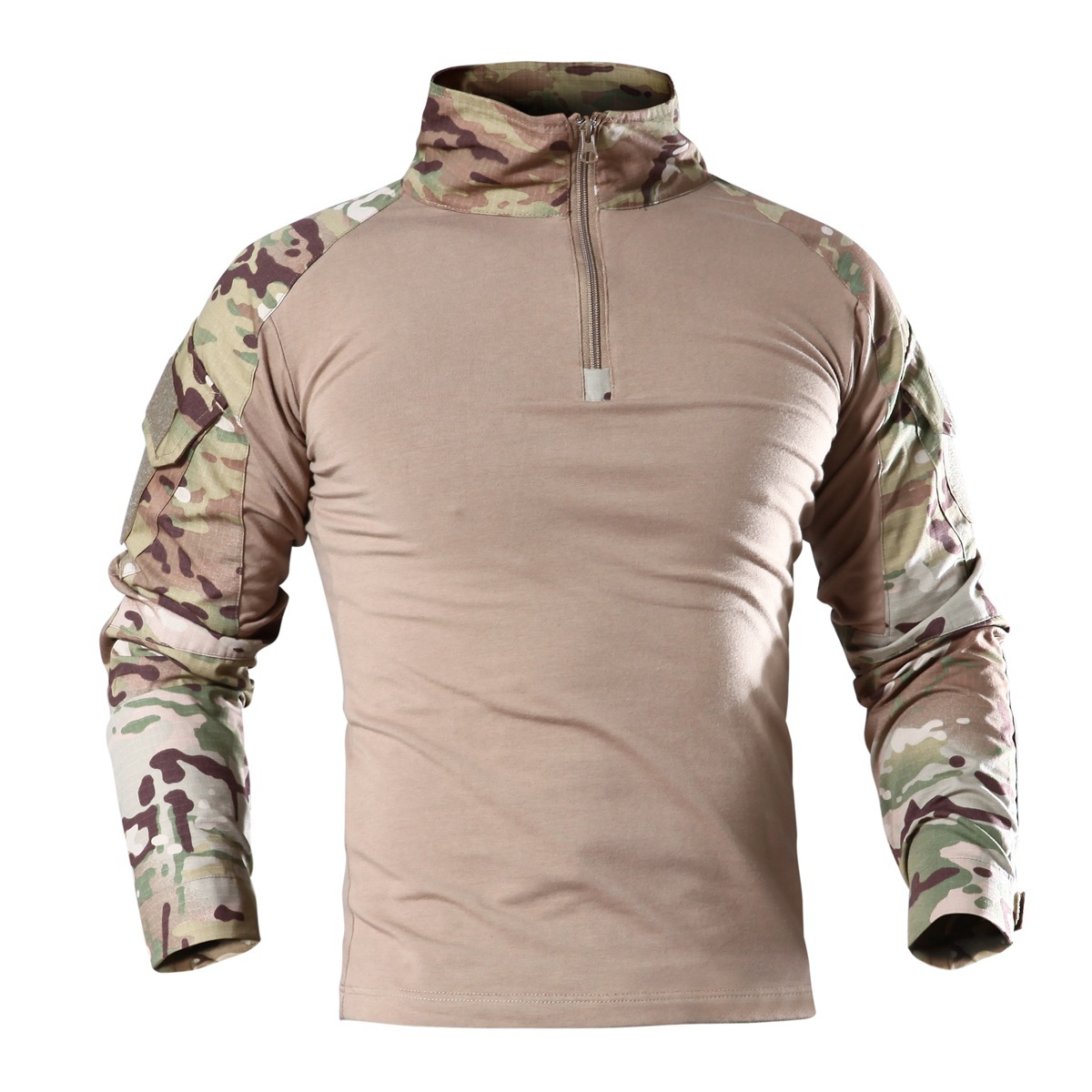 Cross-border Outdoor Black Tactics 2 Frog Suit Male military enthusiast Slimming quick-drying Frog Suit top Training Uniform Long-sleeved T-shirt Item Picture