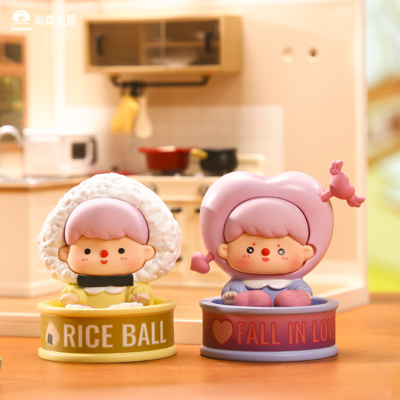 Bento, baby blind box, home living room decoration, casual cartoon, factory direct sales in shopping mall, hot sales, festival commemoration details Picture