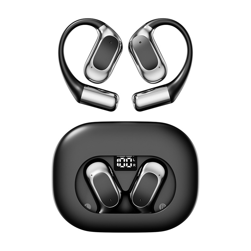 M115OWS wireless headphones dual-ear private mold Factory 2025 Blue Tooth Hua High-fidelity Stereo noise-cancelling ear-hanging style Item Picture