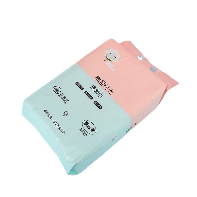 洗脸巾/一次性洗脸巾/全棉洗脸巾/全棉洗脸巾新生儿/珍珠棉洗面巾白底实物图