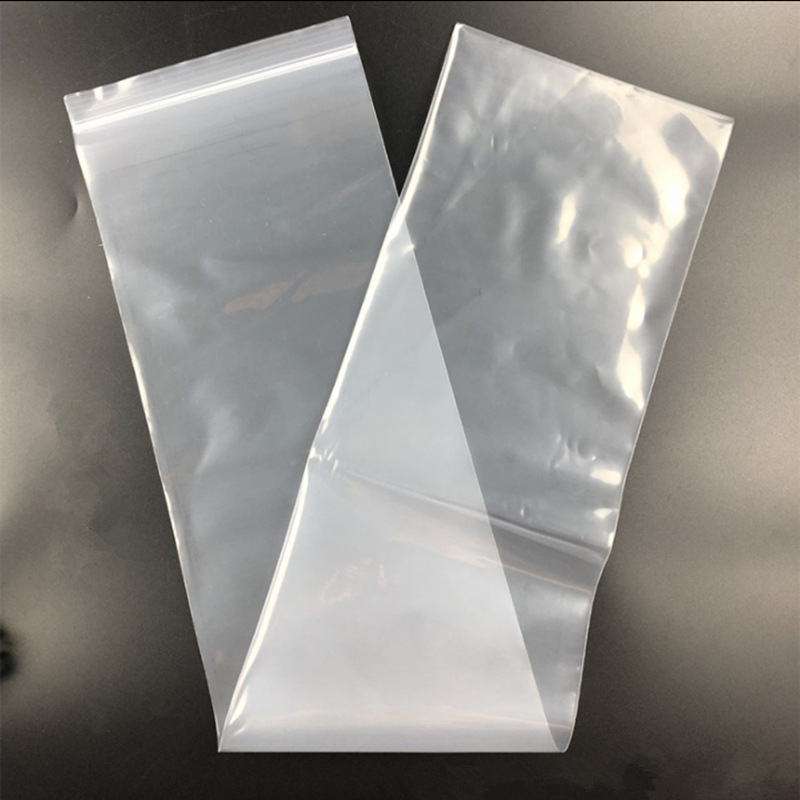 1260 long strip-shaped sealed bag, sample bag, self-sealing bag, transparent slender plastic sealed bag, thickened sealed bag for storage and packaging