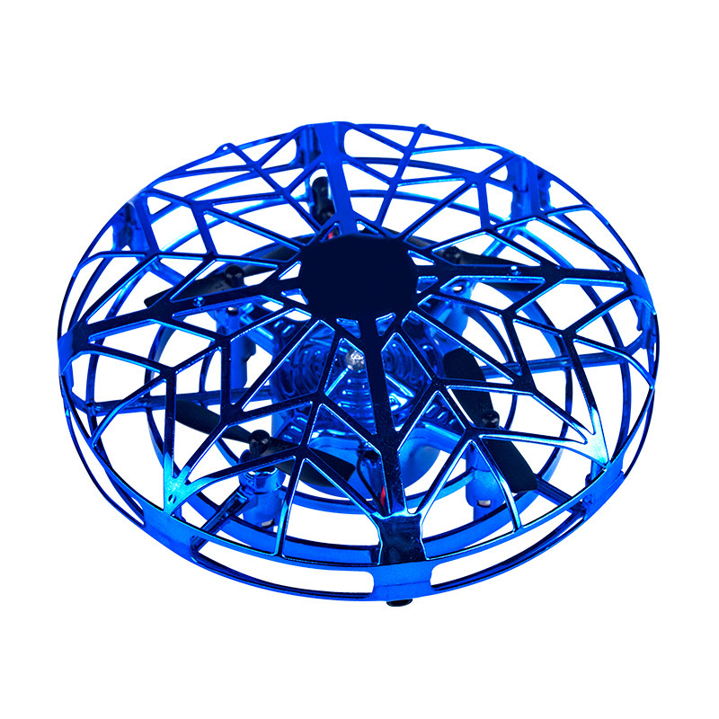 Globally selected children's interactive UFO lights, drones, toys, watches, four-axis sensing aircraft, remote control planes details Picture