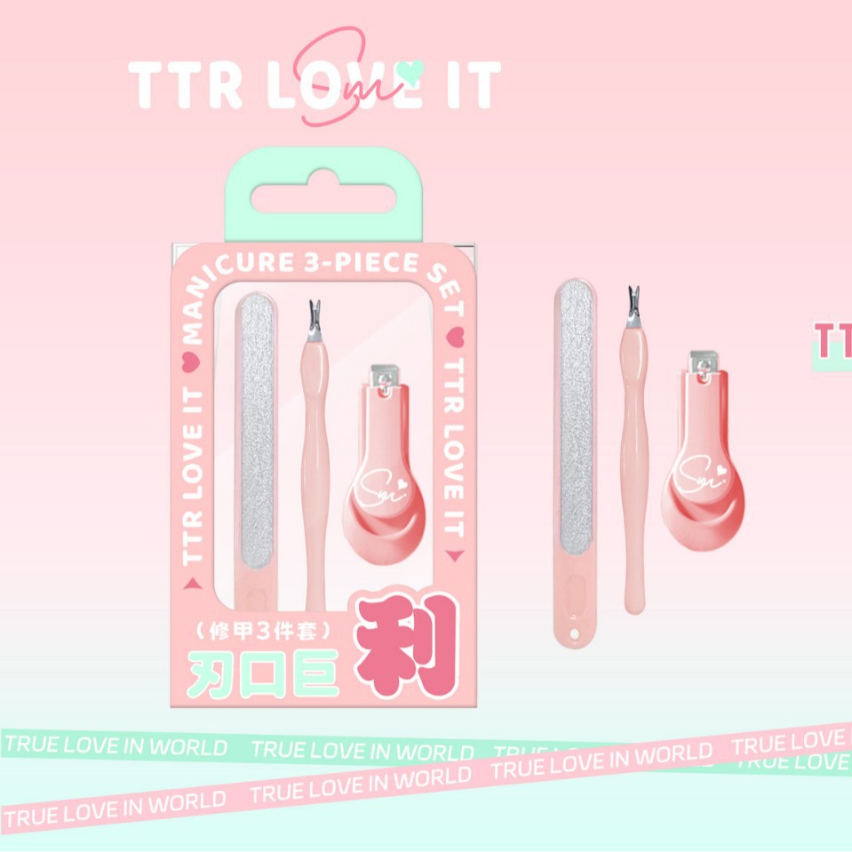 In-stock home hand-held box-type anti-splash nail clippers set for nail trimming, exfoliation and nail art event gift set Specification image