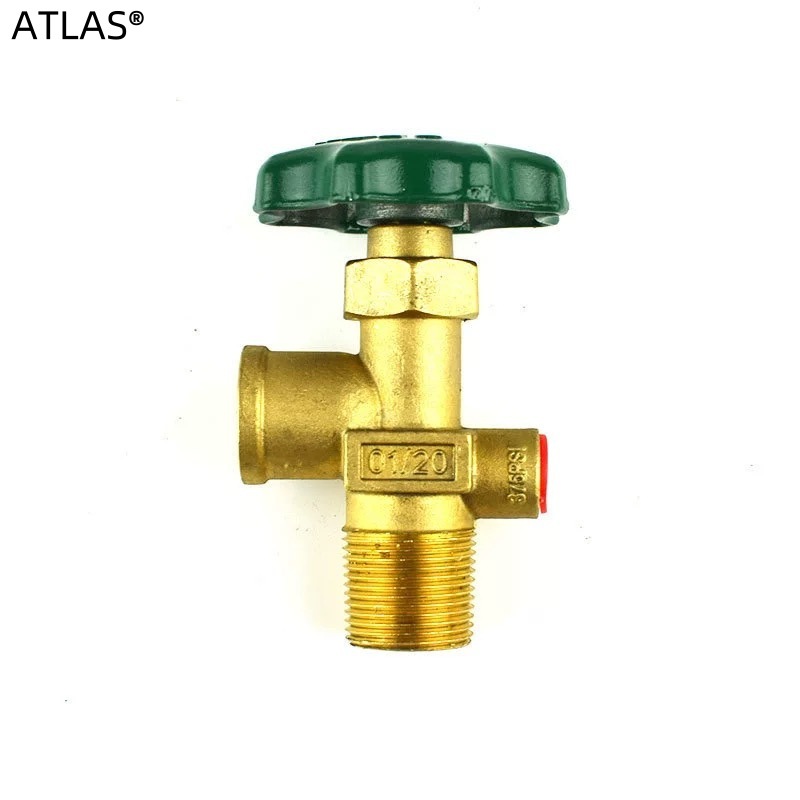Liquefied gas cylinder valves 3KG to 5kg Angle valves, gas household gas cylinder accessories, cross-border export special LPG valves Specification image