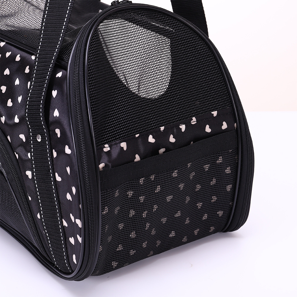 Rongka Pet Cross-border Portable Cat Bag, hand-held folding pet backpack, single-shoulder bag, breathable for going out, cat and dog pet bag Specification image