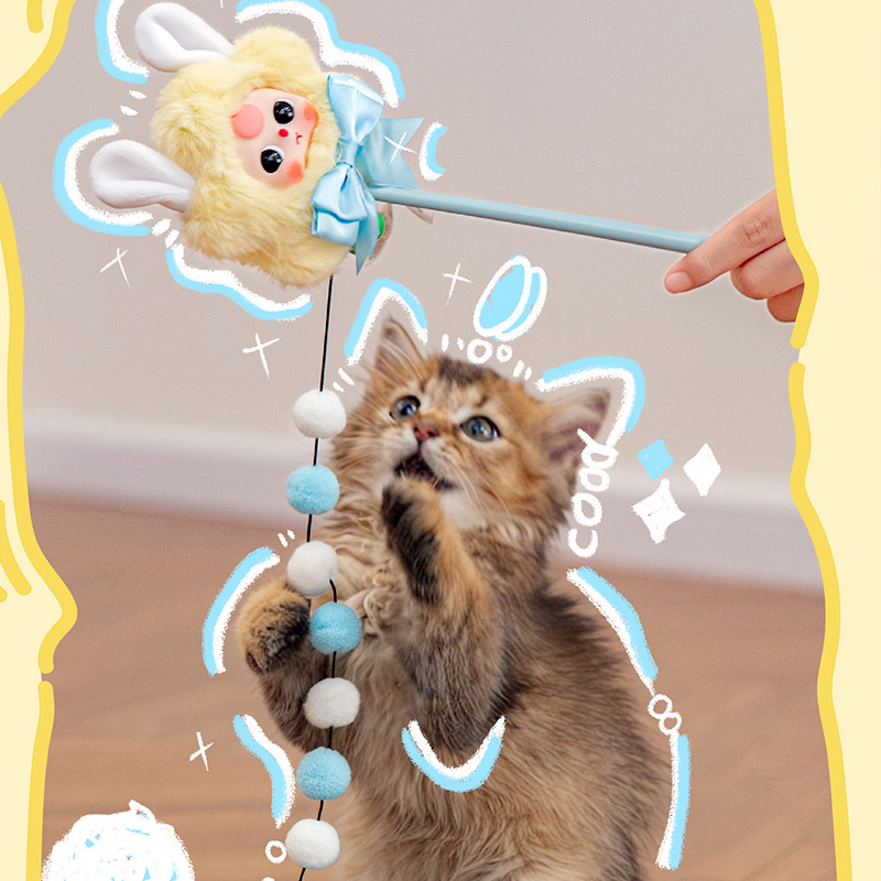 Three-year-old kid, cat toy, plush blind box, figurine, doll, best-selling gift, cute and trendy pendant, plush toy details Picture