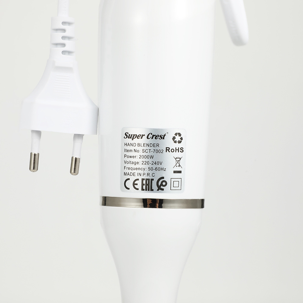 New European standard multi-functional juicer, cooking stick, kitchen household electric handheld blender, cooking machine Specification image