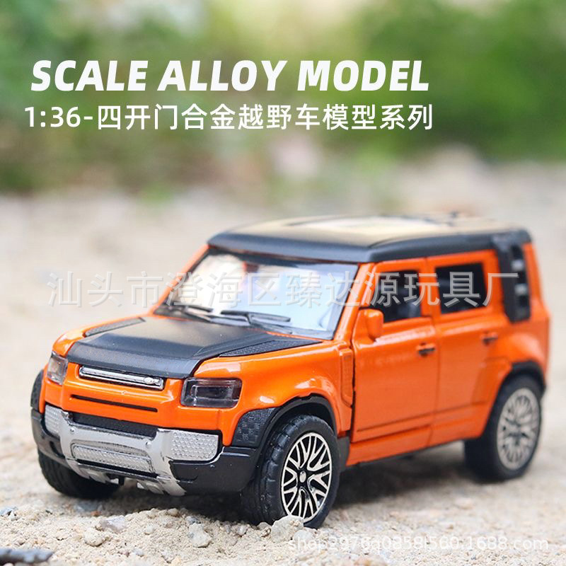 袋装1:36四开门越野合金车模型仿真越野suv男金属小汽车礼物批发 details Picture
