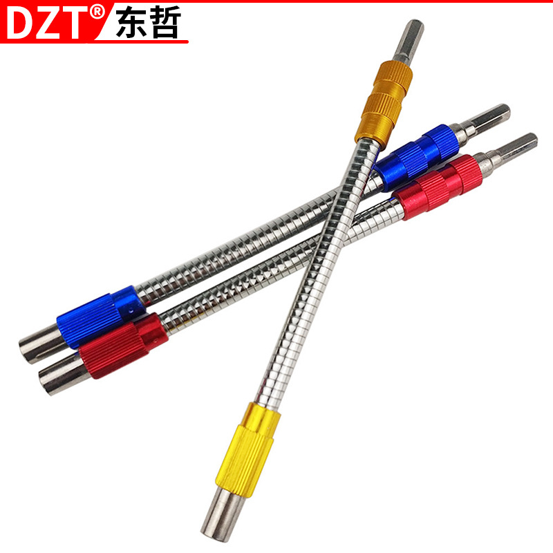 Wholesale universal metal flexible shaft electric drill, connecting shaft bending extension rod, electric screw, flexible shaft hose Application Scenario