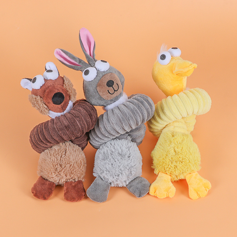 Factory wholesale cross-border new products, long-necked interactive dog toys, rabbits, foxes, yellow ducks, can speak, Amazon bestsellers Application Scenario
