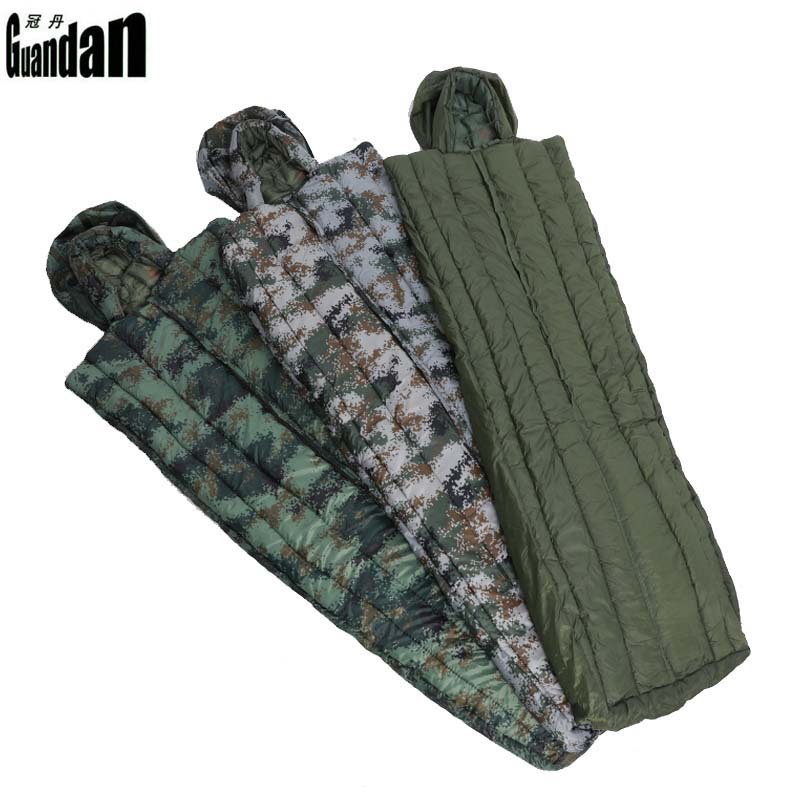 Outdoor sleeping bag, camping, 2500-gram overcoat sleeping bag, single camping sleeping bag, warm and moisture-proof in autumn and winter