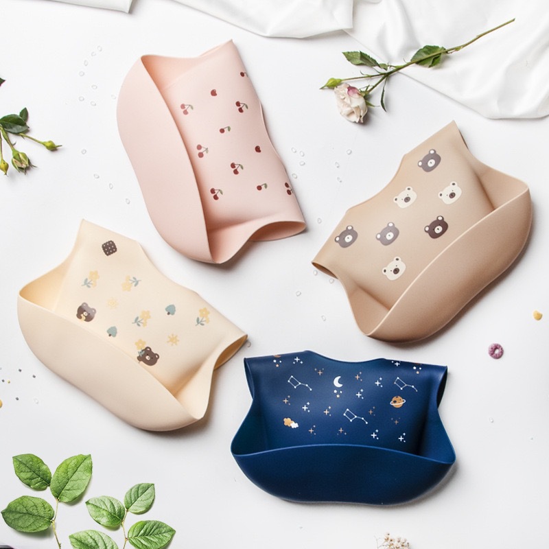 围嘴围兜/口水巾实物图