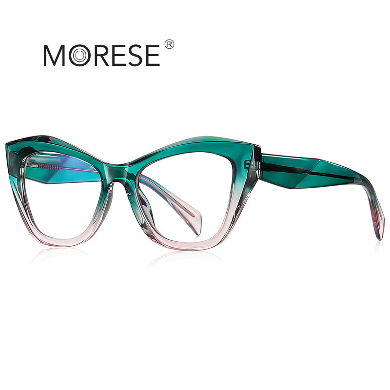 نظارات TR90، نظارات زرقاء مزوَّدة بإطار سميك 2197 نظارة زرقاء، نظارات ضوئية من طراز ININS الضوئية لمسحات الموضة