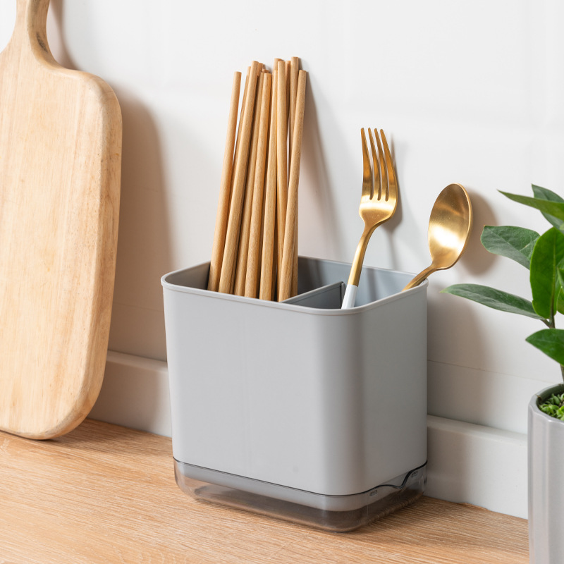 Lihome partition 筷笼 storage box is a practical and simple box for organizing household kitchen and bathroom sundries