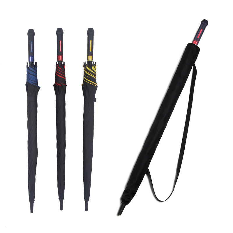 Large umbrella 135cm, sturdy and weather-resistant umbrella, long-handled double-layer golf umbrella, double-layer automatic business umbrella manufacturer Application Scenario