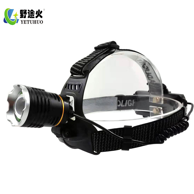 USB sensor zoom P50 headlamp, powerful charging, ultra-bright miner's lamp, head-mounted night fishing, LED outdoor headlamp Application Scenario