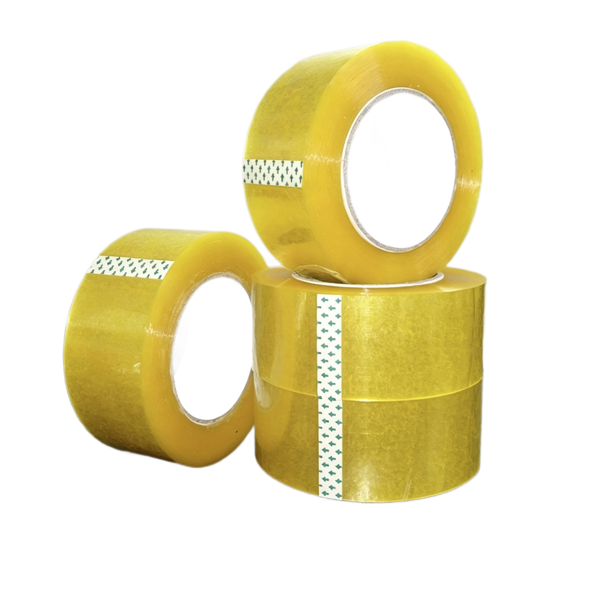 Transparent sealing tape with high adhesion and strong strength, large roll thickened for express packaging, wholesale factory direct delivery and customization Item Picture