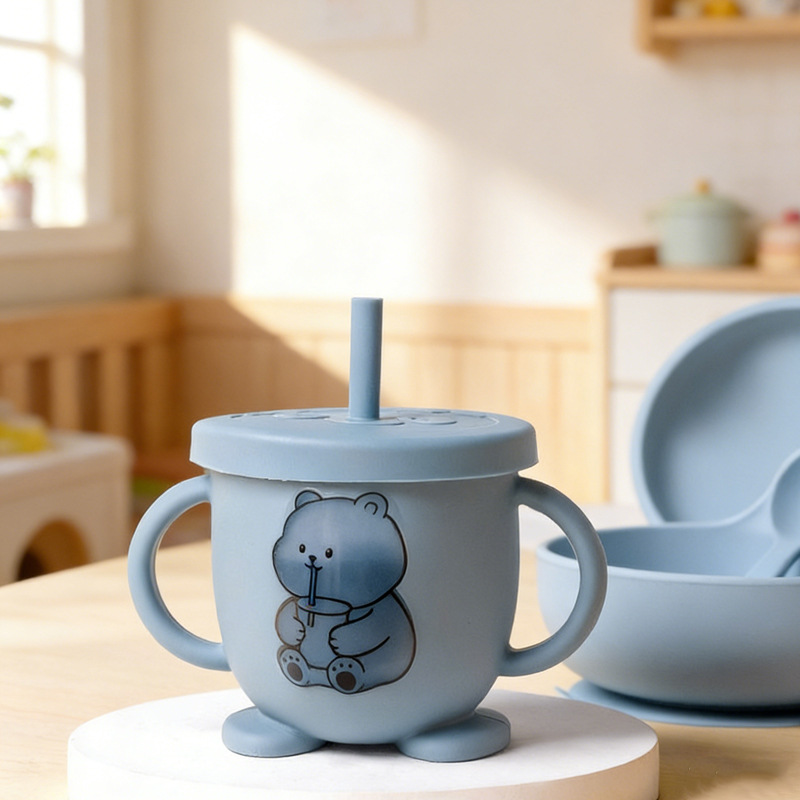 围嘴围兜/口水巾实物图