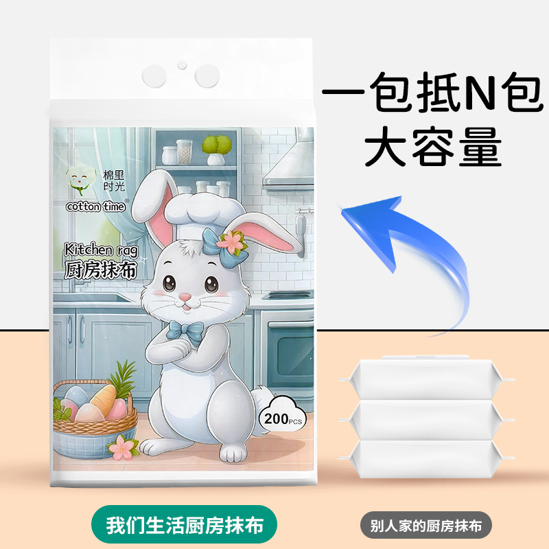 懒人抹布实物图