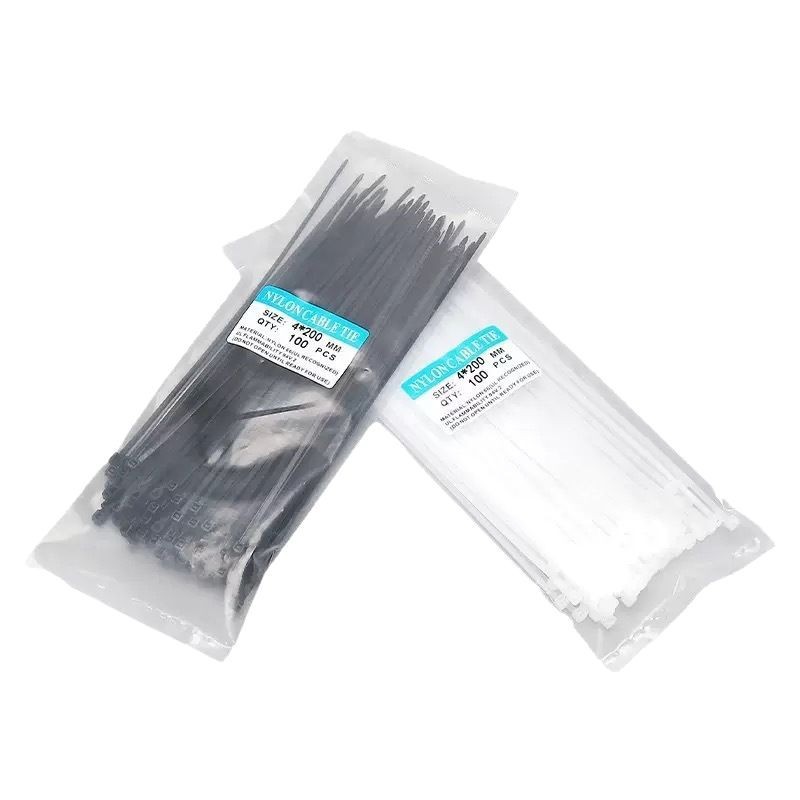 Factory wholesale nylon cable ties, cold-resistant, thickened, anti-aging industrial binding straps, strong self-locking type, hot-selling bestsellers Item Picture