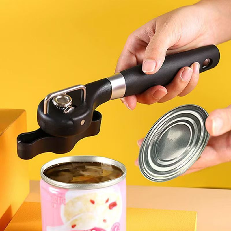 Wholesale stainless steel manual can opener, simple bottle opener, tin can opening tool, kitchen lid magic weapon Specification image