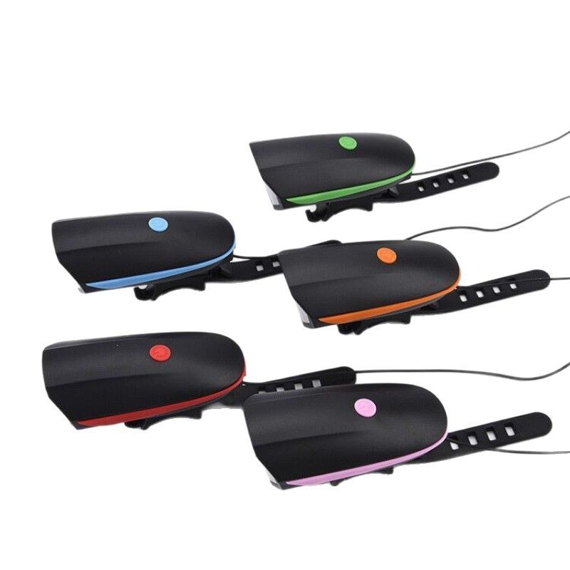 Bicycle horn light USB charging T6 front bell smart outdoor cycling equipment mountain bike horn front light Item Picture