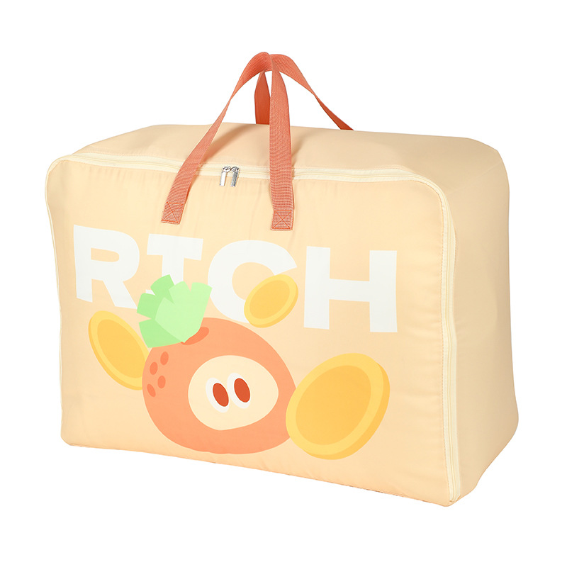 Children and primary school students' quilts with handles, cotton quilt bags, multi-functional storage bags, packing bags, sorting boxes, clothes Item Picture